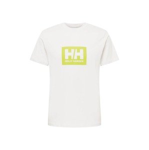 HELLY HANSEN Funkční tričko  béžová / citronová
