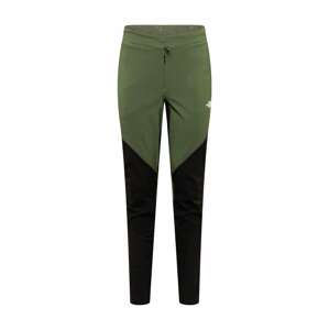 THE NORTH FACE Outdoorové kalhoty 'Stour Alpin'  bílá / černá / zelená / šedá