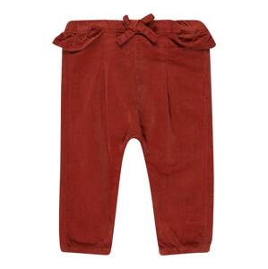 NAME IT Kalhoty 'RIE'  rezavě červená