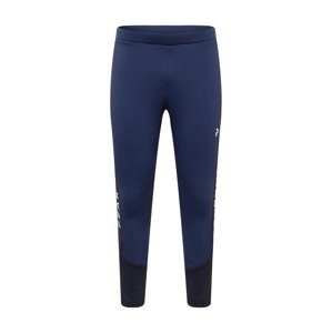 PEAK PERFORMANCE Sportovní kalhoty  tmavě modrá / černá / bílá