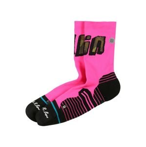 Stance Sportovní ponožky  pink / černá / bílá / nefritová / tmavě hnědá