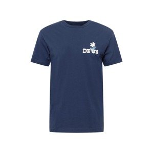 DEUS EX MACHINA Tričko 'Sprung'  námořnická modř / bílá