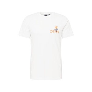 DEUS EX MACHINA Tričko 'Sprung'  bílá / modrá / oranžová