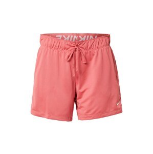 NIKE Sportovní kalhoty 'Attack'  světle růžová / bílá