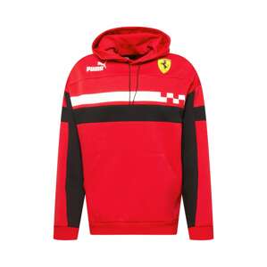PUMA Sportovní mikina 'Ferrari Race' žlutá / červená / černá / bílá