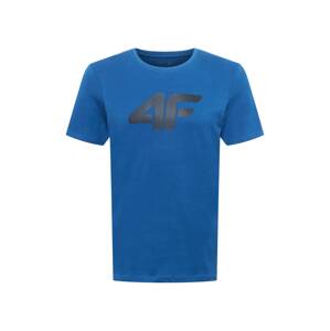 4F Funkční tričko  modrá džínovina / černá