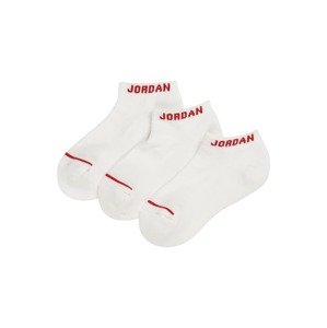 Jordan Ponožky  červená / bílá
