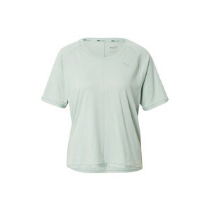 PUMA Funkční tričko 'TriBlend'  pastelově zelená