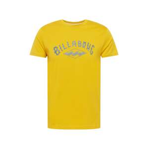 BILLABONG Tričko  žlutá / šedá