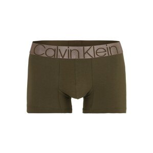 Calvin Klein Underwear Kalhotky  olivová / hnědá