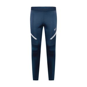 ASICS Sportovní kalhoty  námořnická modř / bílá