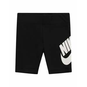 Nike Sportswear Kalhoty 'FUTURA'  černá / bílá