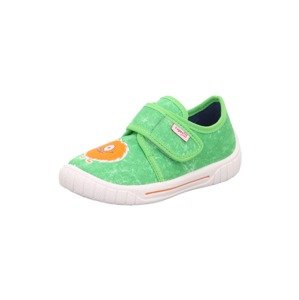 SUPERFIT Pantofle 'Bill'  zelená / oranžová
