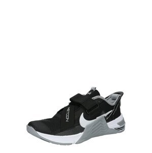 NIKE Sportovní boty 'Metcon 7 FlyEase'  šedá / černá / bílá