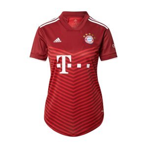 ADIDAS PERFORMANCE Trikot 'FC Bayern München 21/22'  bílá / tmavě červená / světle červená