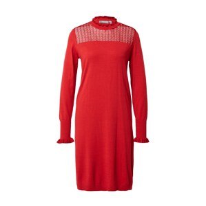 Fransa Úpletové šaty 'DEDINA'  červená