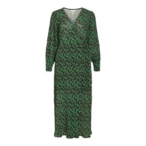 OBJECT Šaty 'Alettia'  černá / zelená