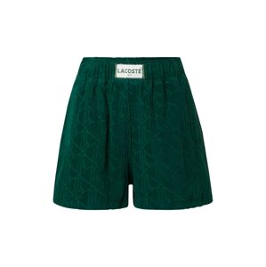 LACOSTE Shorts  tmavě zelená