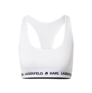 Karl Lagerfeld Podprsenka  bílá / černá