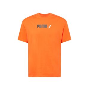 PUMA Funkční tričko 'RADCAL'  oranžově červená / černá