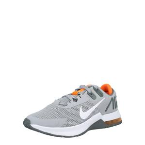 NIKE Sportovní boty 'Air Max Alpha 4'  šedá / oranžová / bílá