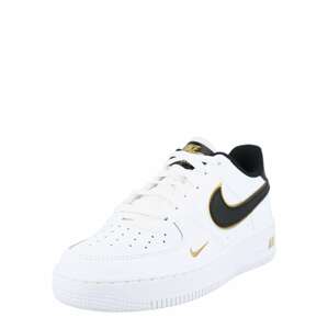 Nike Sportswear Tenisky  bílá / černá / zlatá