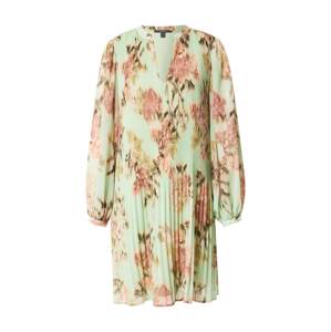 ESPRIT Košilové šaty 'Fluent Geor' jablko / pastelově zelená / růže
