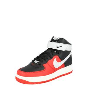 Nike Sportswear Tenisky 'Air Force 1'  černá / bílá / červená