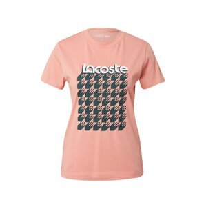 Lacoste Sport Funkční tričko  světle růžová / tmavě zelená / bílá