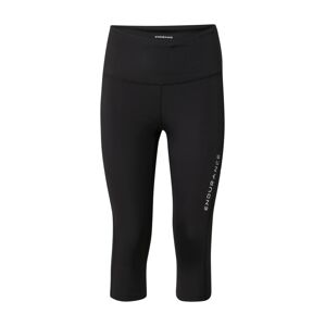 ENDURANCE Sportovní kalhoty 'Energy'  černá / bílá