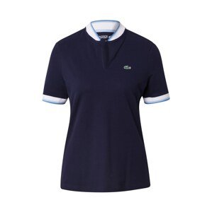 Lacoste Sport Funkční tričko  tmavě modrá / světlemodrá / bílá