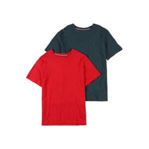 Tommy Hilfiger Underwear Tričko  červená / fialkově modrá