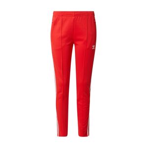 ADIDAS ORIGINALS Sportovní kalhoty červená / bílá