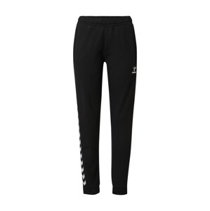 Hummel Sportovní kalhoty 'MOVE'  černá / bílá