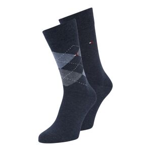 Tommy Hilfiger Underwear Ponožky  námořnická modř / kouřově modrá / bílá / červená