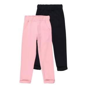 OVS Kalhoty  světle růžová / námořnická modř