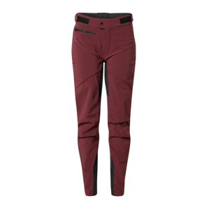 VAUDE Outdoorové kalhoty 'Qimsa II'  červenofialová / černá / šedá