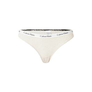 Calvin Klein Underwear Kalhotky  béžová / bílá / černá