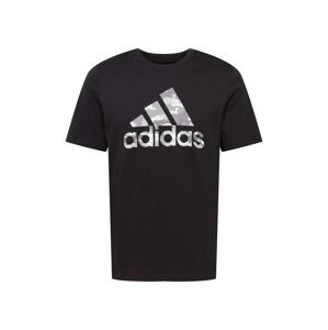ADIDAS PERFORMANCE Funkční tričko  šedá / světle šedá / černá