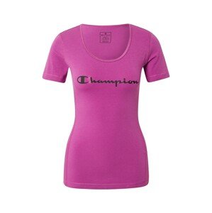 Champion Authentic Athletic Apparel Funkční tričko  fialová / černá