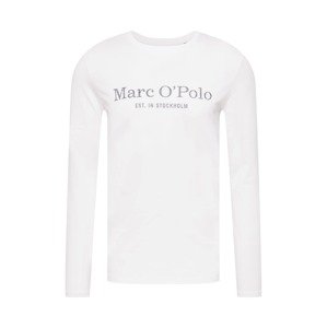 Marc O'Polo Tričko  bílá / šedá
