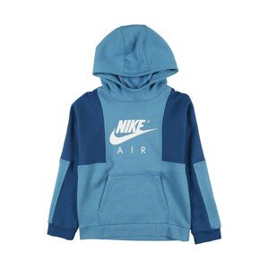 Nike Sportswear Mikina  modrá / tmavě modrá / bílá / oranžová