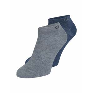 Calvin Klein Underwear Ponožky  modrý melír / šedý melír
