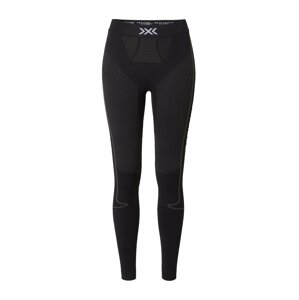 X-BIONIC Sportovní kalhoty 'INVENT 4.0'  černá / bílá
