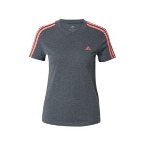 ADIDAS SPORTSWEAR Funkční tričko  tmavě šedá / krvavě červená