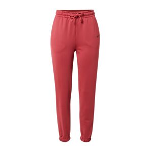 NIKE Sportovní kalhoty 'Therma'  pastelově červená / černá