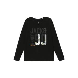 Jack & Jones Junior Tričko šedá / olivová / černá / bílá