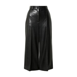 BOSS Black Kalhoty se sklady v pase 'Telita'  černá