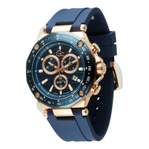 Gc Analogové hodinky  růžově zlatá / námořnická modř