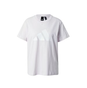 ADIDAS SPORTSWEAR Funkční tričko 'Future Icons'  pastelová fialová / černá / bílá